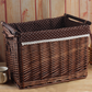 Wicker Storage Basket for Laundry and Toys