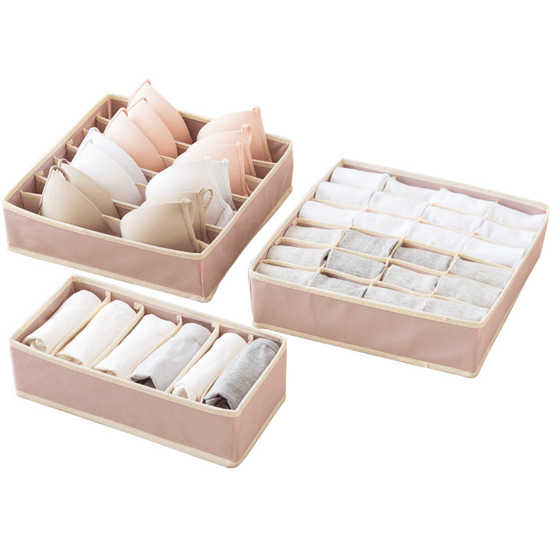 Fabric Drawer Organizer for Socks and Underwear Storage