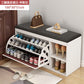 Minimalist Entryway Shoe Cabinet with Storage Bench