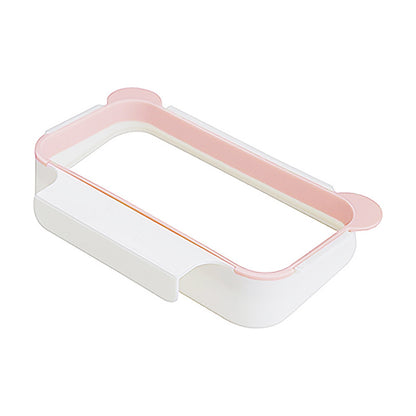 Wall Mounted Kitchen Garbage Bag Rack Organizer
