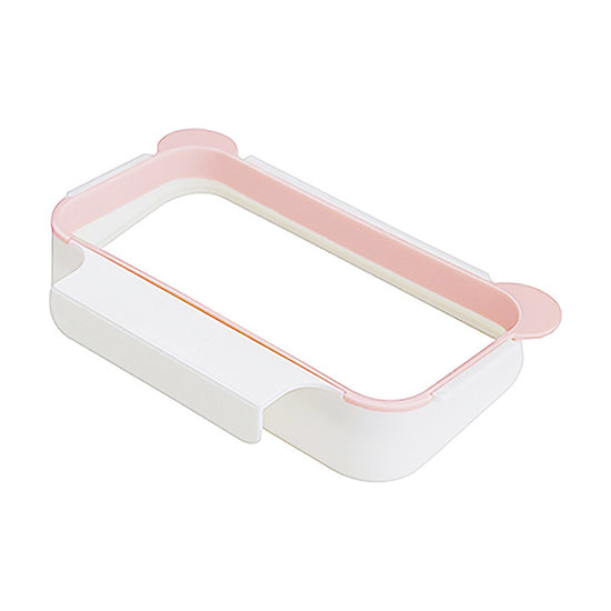 Wall Mounted Kitchen Garbage Bag Rack Organizer