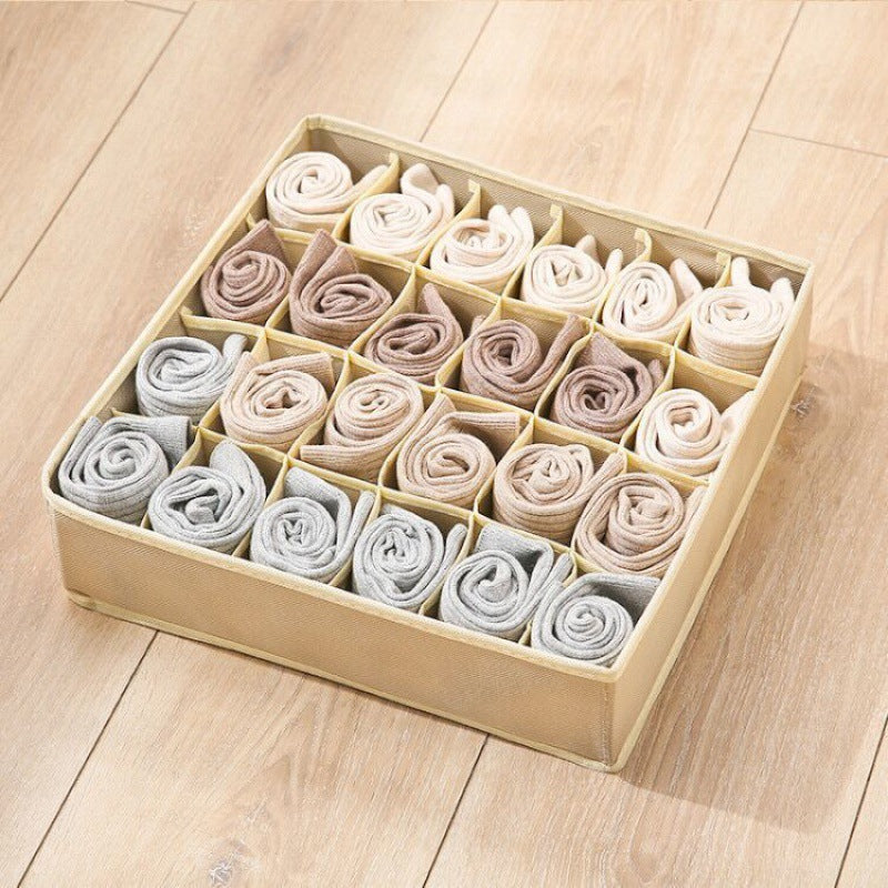 Fabric Drawer Organizer for Socks and Underwear Storage