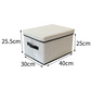 Washable and Foldable Fabric Storage Box