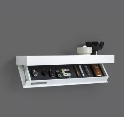 Secret Storage Wall Shelf