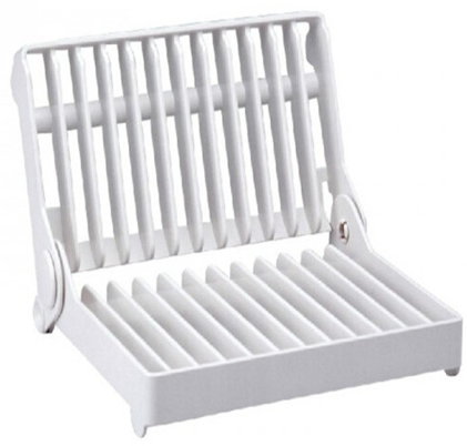 Foldable Plastic Tray Drainer for Kitchen Storage