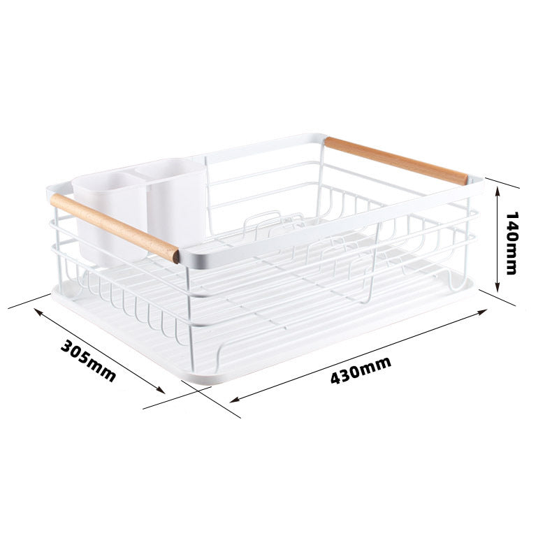 Multifunctional Kitchen Rack for Dish Storage