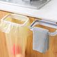 Wall Mounted Kitchen Garbage Bag Rack Organizer