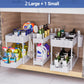3-Piece Under-Sink Storage Organizer for Bathroom