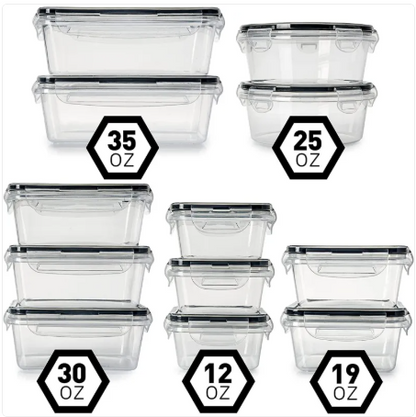 Fresh Seal 12-Piece Storage Set