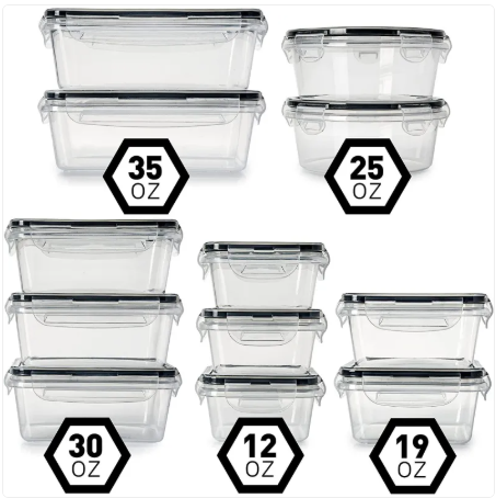 Fresh Seal 12-Piece Storage Set