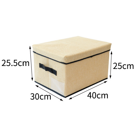 Washable and Foldable Fabric Storage Box