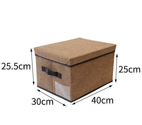 Washable and Foldable Fabric Storage Box