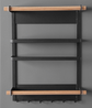 Magnetic Kitchen Towel Rack and Storage Organizer
