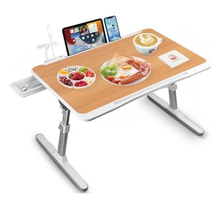 Adjustable Portable Laptop Bed Table