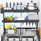 Retractable Storage Rack for Sink Dish Drain